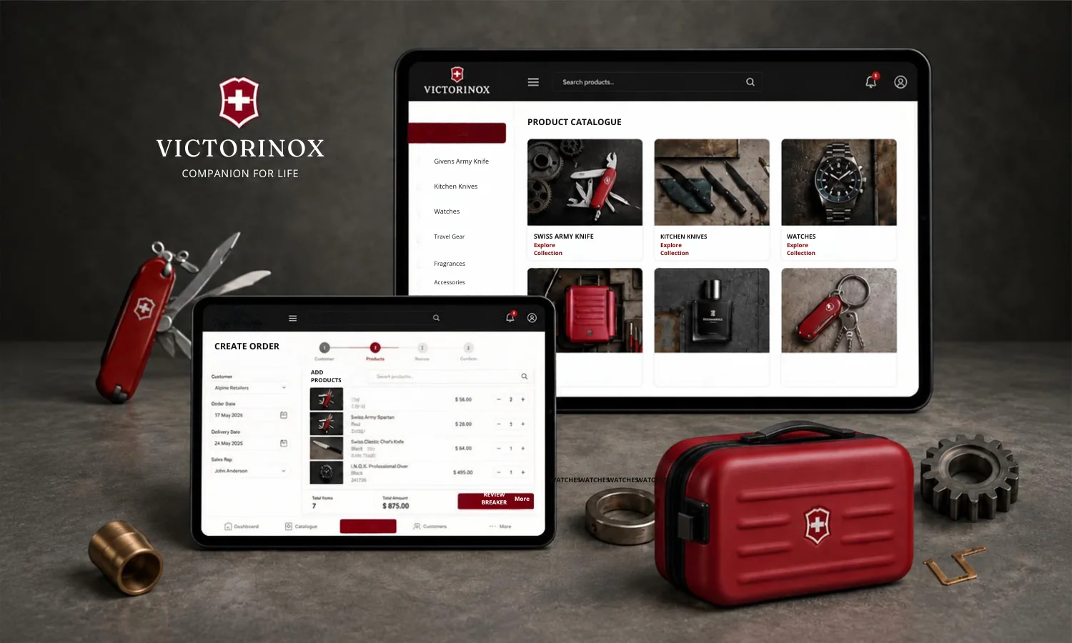 Digital Product Catalogue for Victorinox
