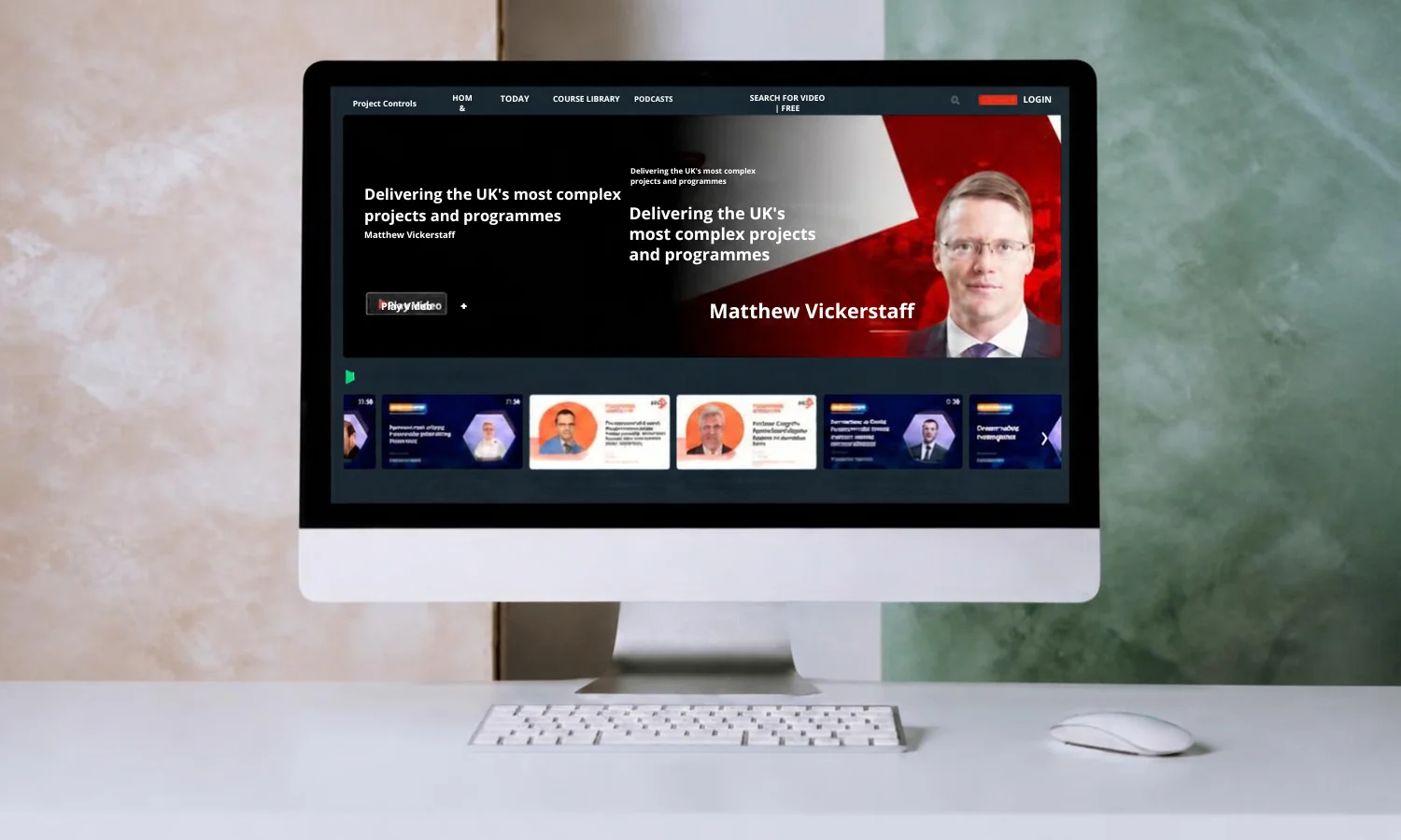 OTT Platform for Project Controls TV