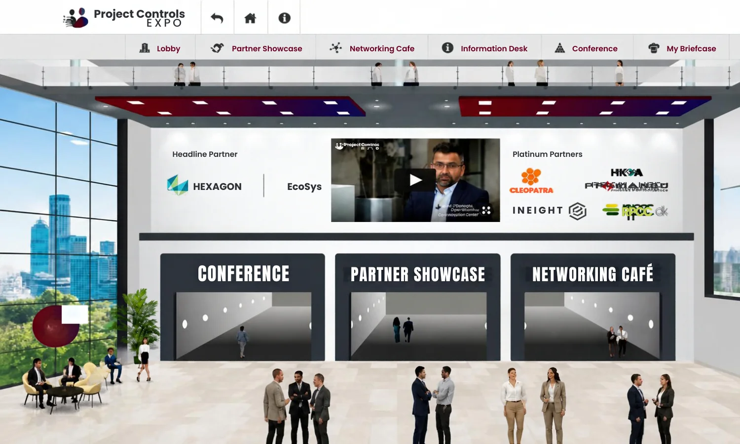 Virtual Events Platform for Project Controls Expo