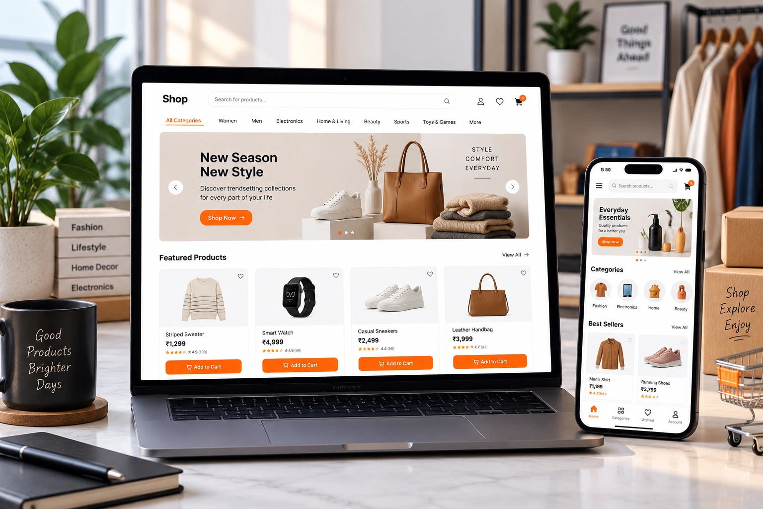 eCommerce storefront conversion experience