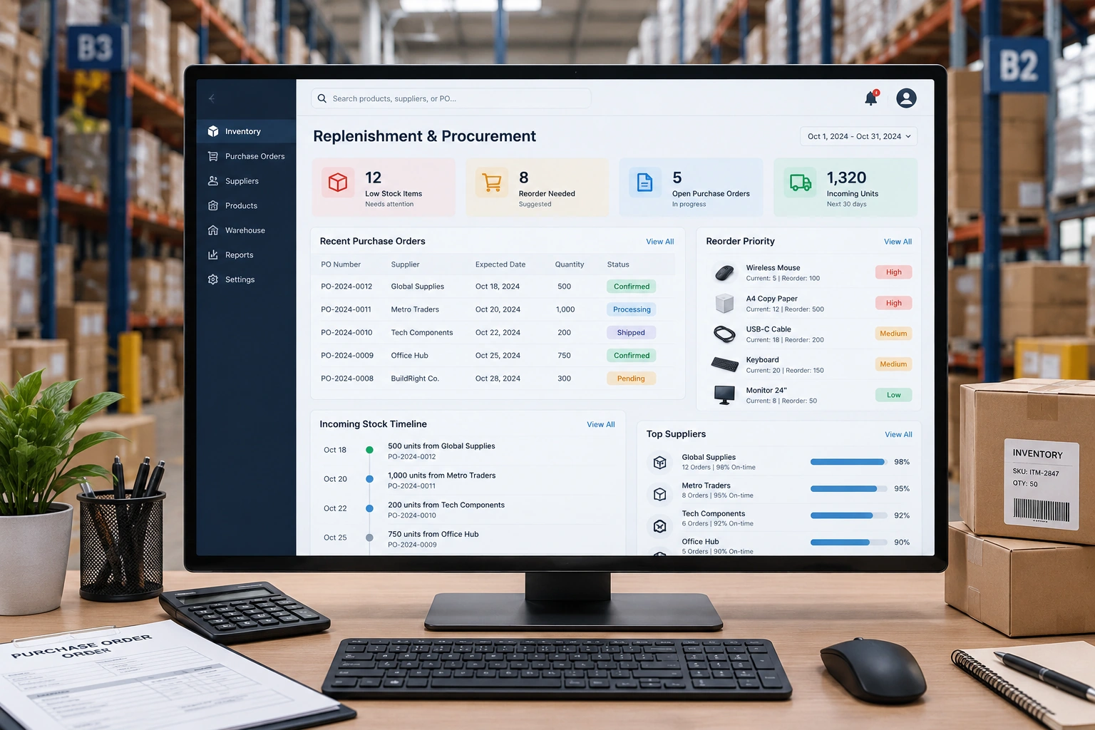 inventory management system warehouse operations