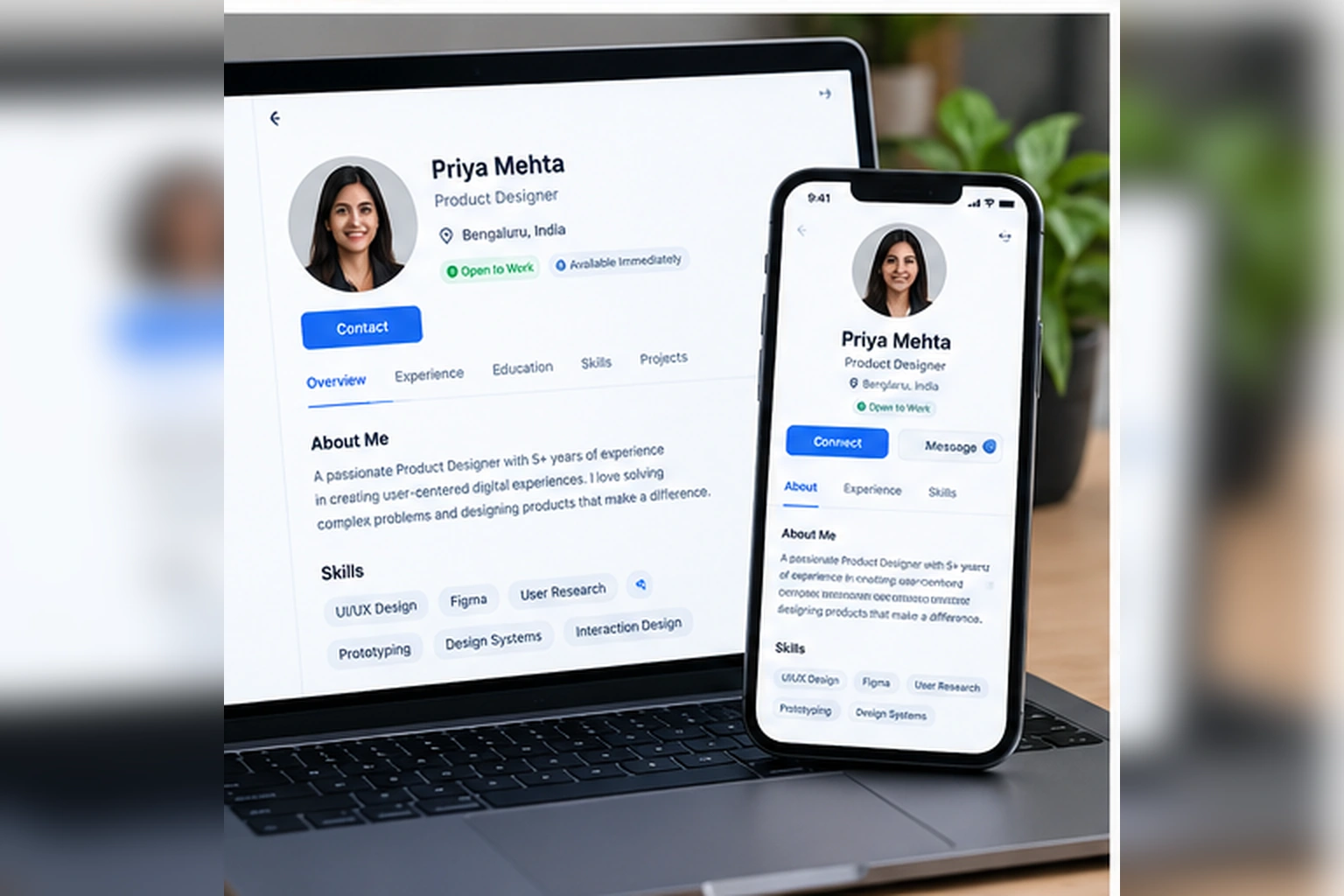 job portal dashboard and hiring workflow interface